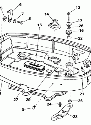 LOWER ENGINE COVER