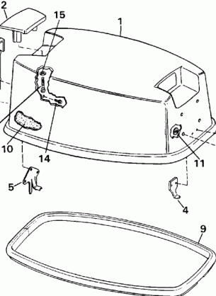 ENGINE COVER - JOHNSON