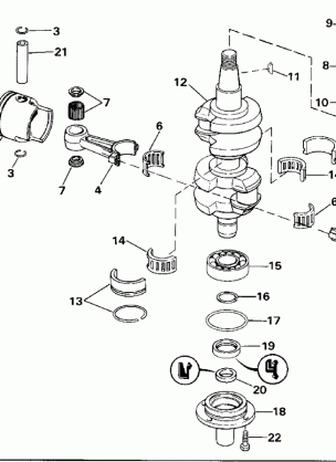 CRANKSHAFT & PISTON