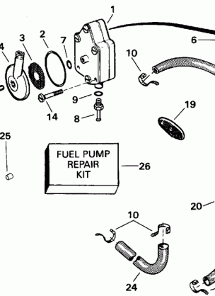 FUEL PUMP AND FILTER