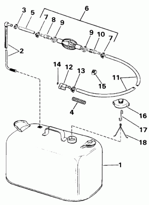 FUEL TANK WITHOUT GAUGE