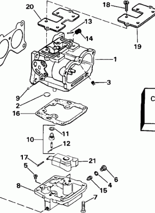 CARBURETOR AND LINKAGE