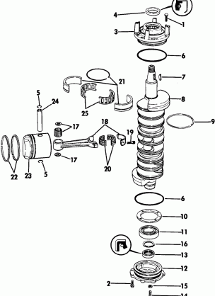 CRANKSHAFT & PISTON