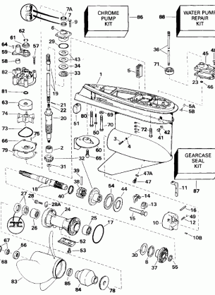 GEARCASE - STANDARD ROTATION