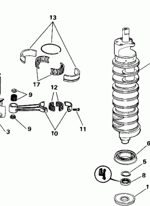 CRANKSHAFT & PISTON