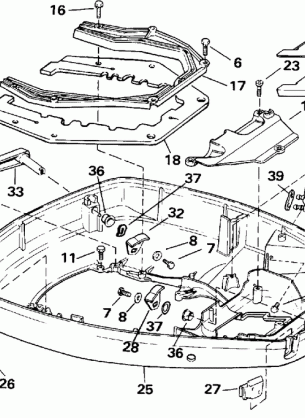 LOWER ENGINE COVER