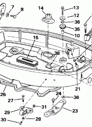 LOWER ENGINE COVER