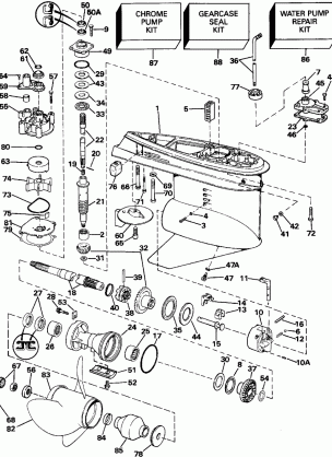 GEARCASE - 140TX STANDARD ROTATION