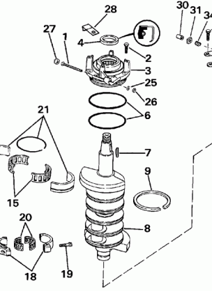 CRANKSHAFT & PISTON