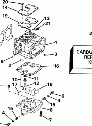 CARBURETOR AND LINKAGE