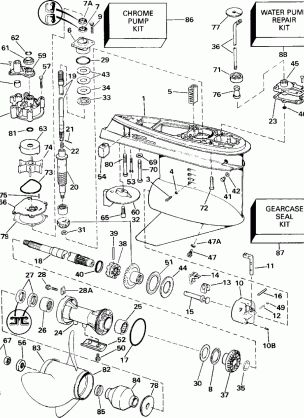 GEARCASE - STANDARD ROTATION