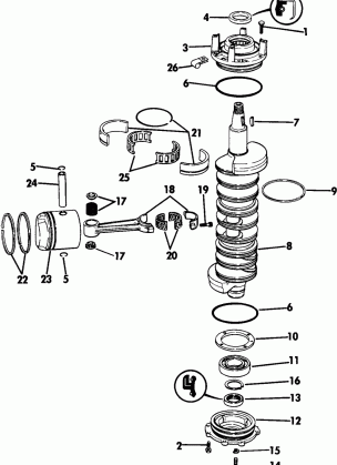 CRANKSHAFT & PISTON