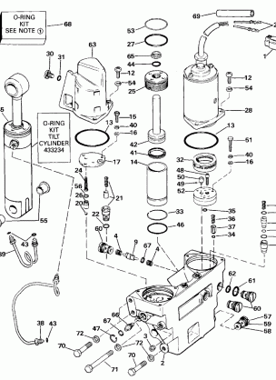 POWER TRIM / TILT HYDRAULIC ASSEMBLY