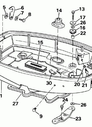 LOWER ENGINE COVER