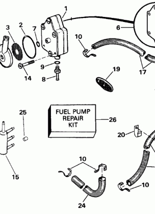 FUEL PUMP AND FILTER