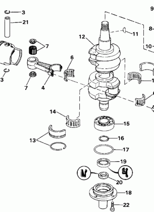 CRANKSHAFT & PISTON