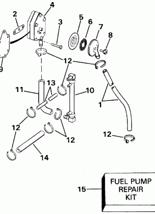 FUEL PUMP - 88 MODELS EARLY PRODUCTION