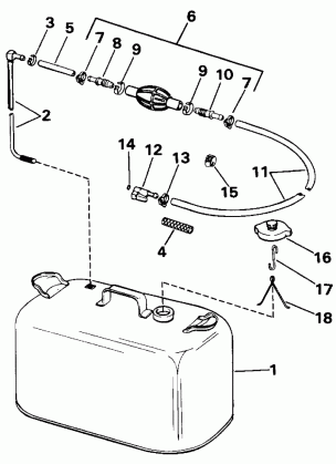 FUEL TANK WITHOUT GAUGE