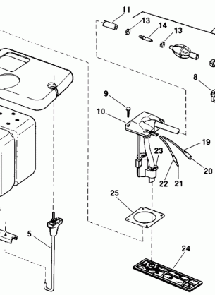 VRO OIL TANK KIT - 1.8 GALLON ( P / N 175000 )