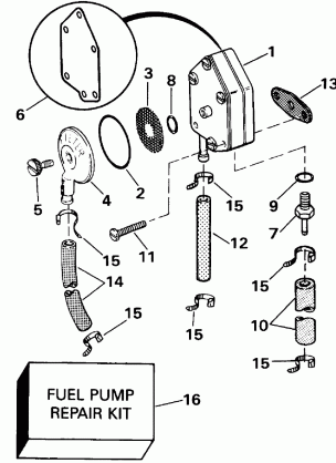 FUEL PUMP - LATE PRODUCTION