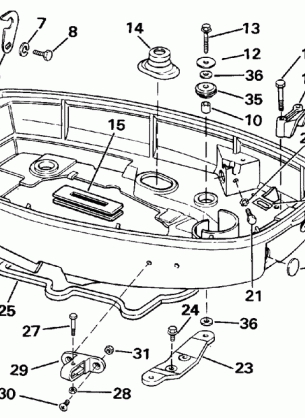 LOWER ENGINE COVER