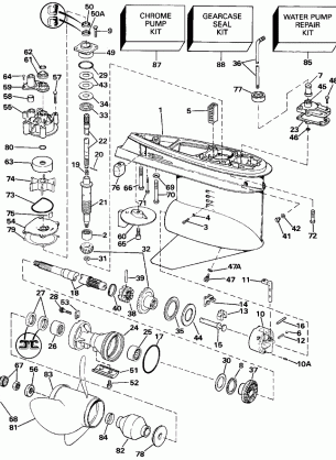 GEARCASE - 140TX STANDARD ROTATION