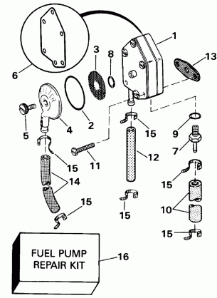 FUEL PUMP - LATE PRODUCTION