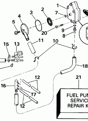 FUEL PUMP AND FILTER LATE PRODUCTION
