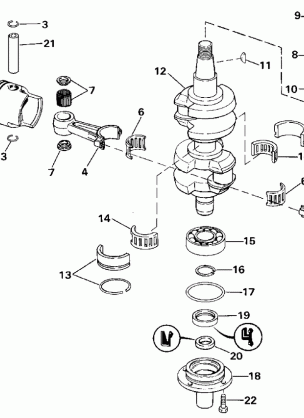 CRANKSHAFT & PISTON