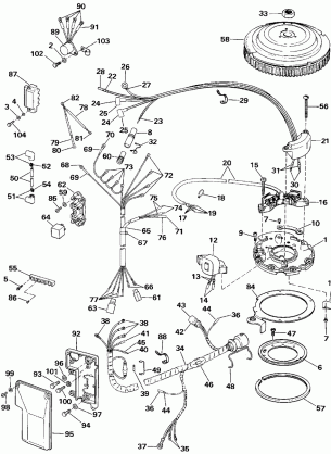 IGNITION SYSTEM - ELECTRIC START TL MODELS