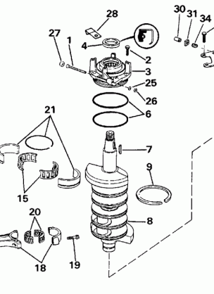 CRANKSHAFT & PISTON