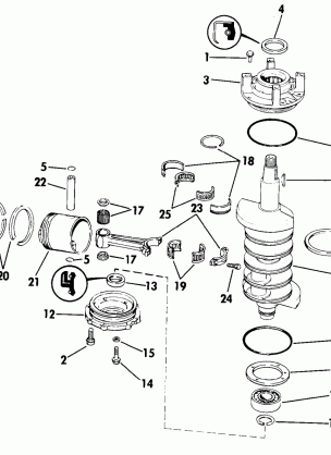 CRANKSHAFT & PISTON