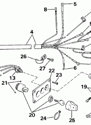 WIRING KIT - DUAL ENGINE 225CX