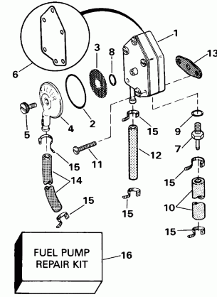 FUEL PUMP - LATE PRODUCTION