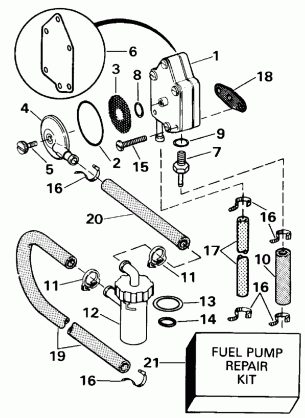 FUEL PUMP - LATE PRODUCTION