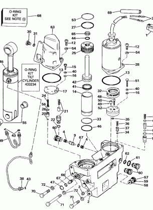 POWER TRIM / TILT HYDRAULIC ASSEMBLY