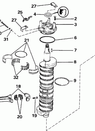 CRANKSHAFT & PISTON