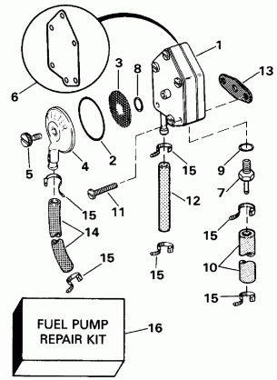 FUEL PUMP - LATE PRODUCTION