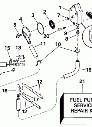 FUEL PUMP AND FILTER LATE PRODUCTION