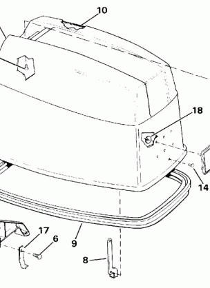 ENGINE COVER - JOHNSON