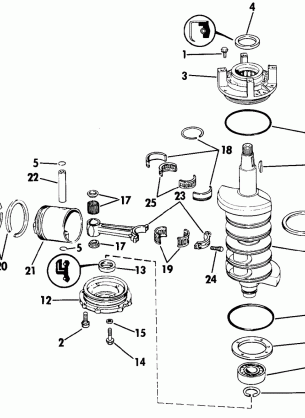 CRANKSHAFT & PISTON