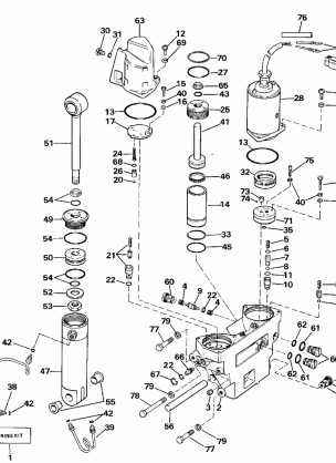 POWER TRIM / TILT HYDRAULIC ASSEMBLY