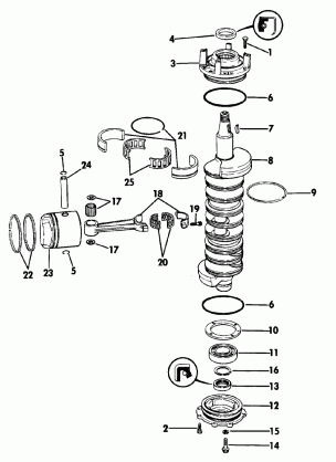 CRANKSHAFT & PISTON