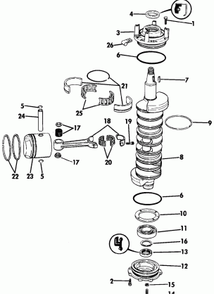 CRANKSHAFT & PISTON