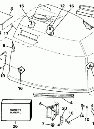 ENGINE COVER - JOHNSON