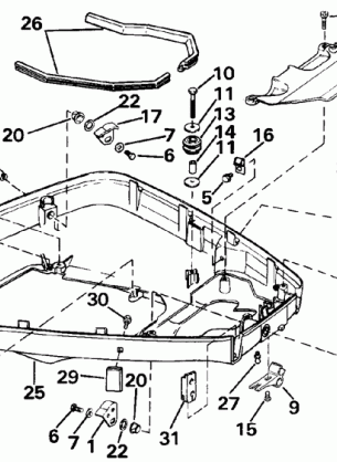 LOWER ENGINE COVER