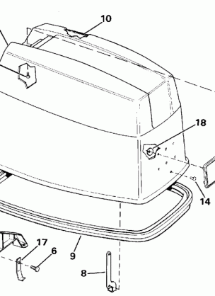 ENGINE COVER - JOHNSON