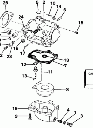 CARBURETOR EARLY PRODUCTION