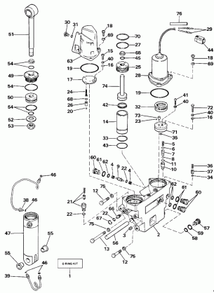 POWER TRIM / TILT HYDRAULIC ASSEMBLY