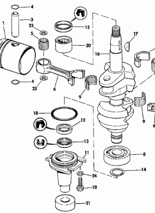 CRANKSHAFT & PISTON